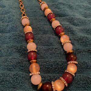 Elegant Multi-Color Beaded Necklace